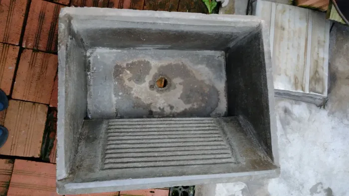 Tanque de concreto.