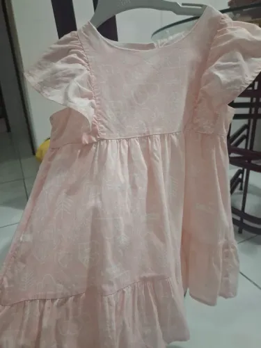 Lindo vestido rosa da Tip Top infantil 