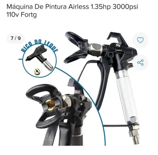Máquina de pintura airless Fortag 3000 psi