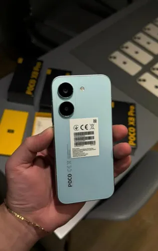 Smartphone Lançamento - Poco X8 Pro (512/12) + NFC + 5G ---- Verde Água 
