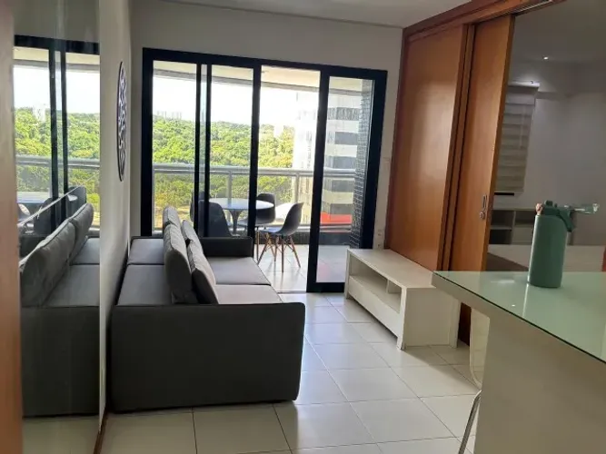 1 quarto mobiliado no Salvador Prime - Condomínio clube completo!