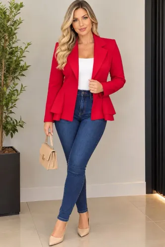 Blazer vermelho M 