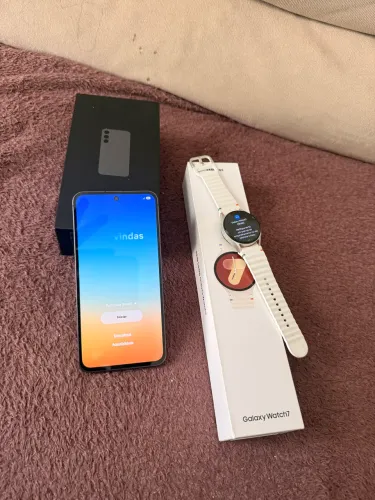 samsung e relógio novo na garantia
