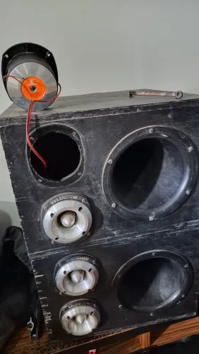 Raridade Selenium Kit super tweeter, driver, corneta e caixa