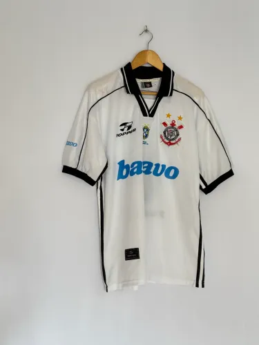 Camisa Corinthians 1999 topper patrocinador batavo 