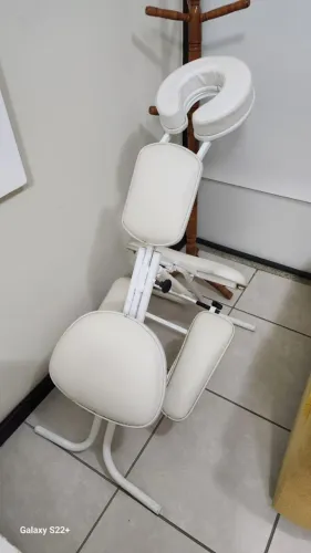 Cadeira de Massagem Branca