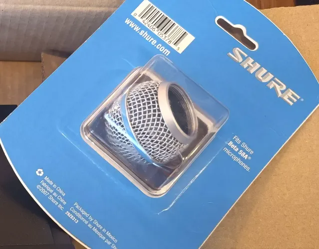 Globo Original Shure Beta 58a / Para microfone