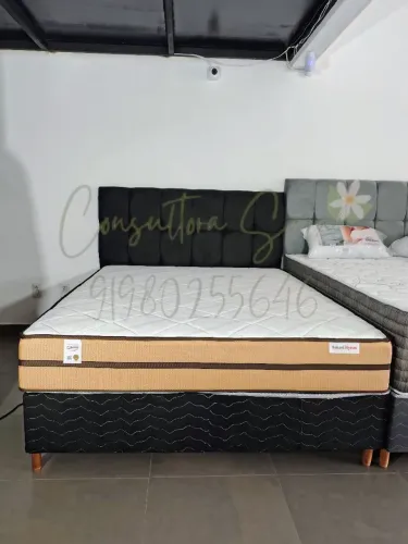 CAMA BOX CASALMOLAS ENSACADAS À PRONTA-ENTREGA