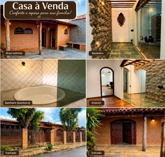 Casa de Alto Padrão com Arquitetura Clássica e Elegante