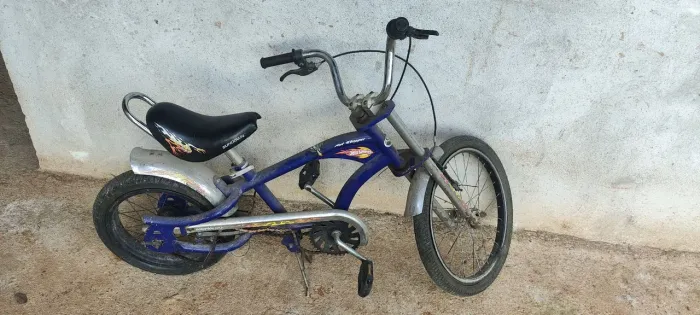 Bicicleta Chopper infantil hot Wheels