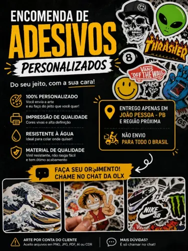 Adesivos Customizados