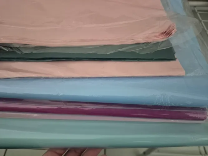 Papel manteiga colorido (várias cores)