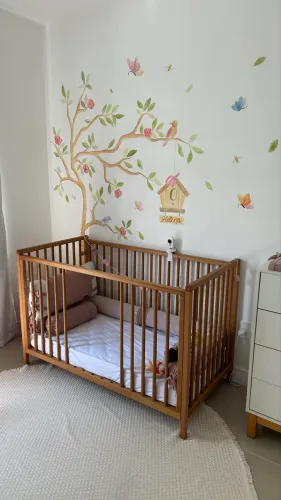 Berço 3 em 1 Tulypa Baby + colchão 