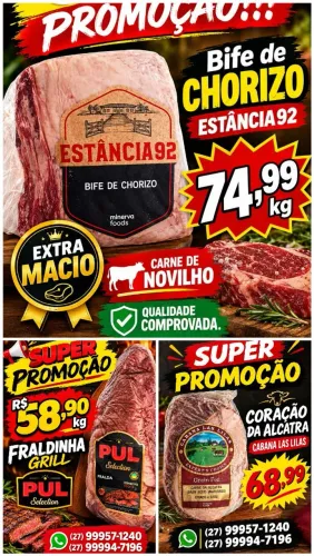 Carnes nobres para churrasco