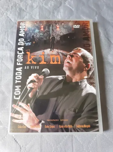 Dvd kim catedral com toda força do amor original 