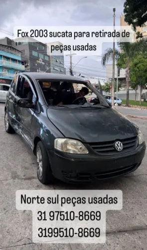 Fox retirada peças