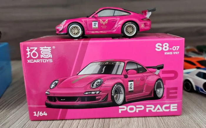 Miniatura POP RACE Porsche RWB 997 - Premium