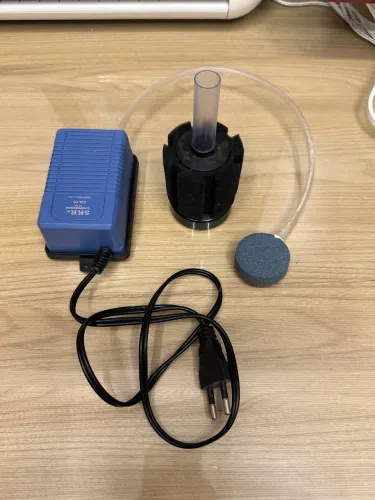 Bomba de oxigênio aquário 