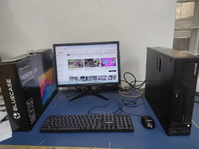 Computador Completo i3 4130 Ram 8Gb Ssd 120 Monitor 19 Perfeito