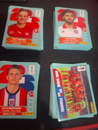 Kit 200 Figurinhas Copa do Mundo 2026 Sem Repetição