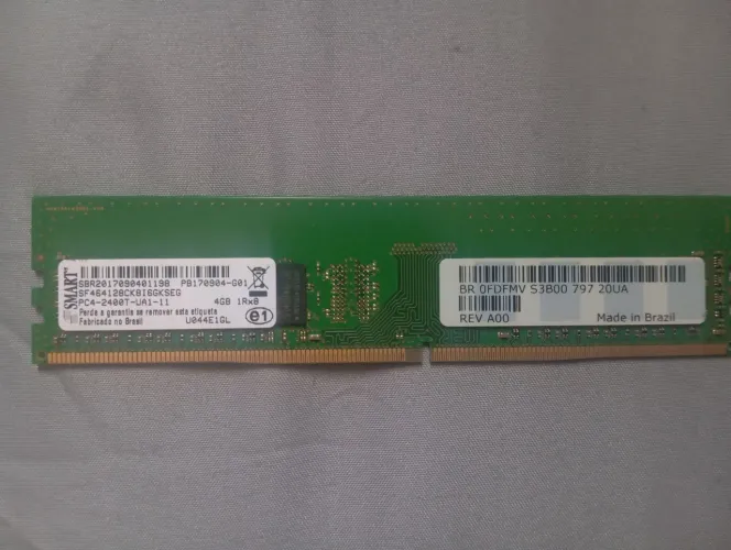 Memória RAM DDR4 4GB 2400MHz