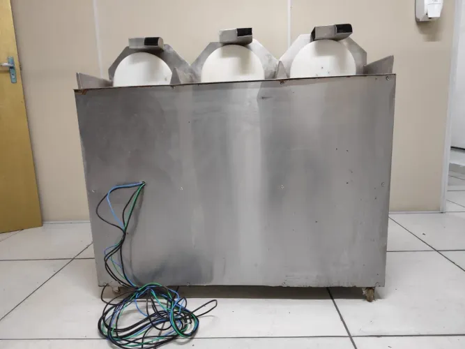 Derretedeira de Chocolate Profissional Inox Sear 3 cubas