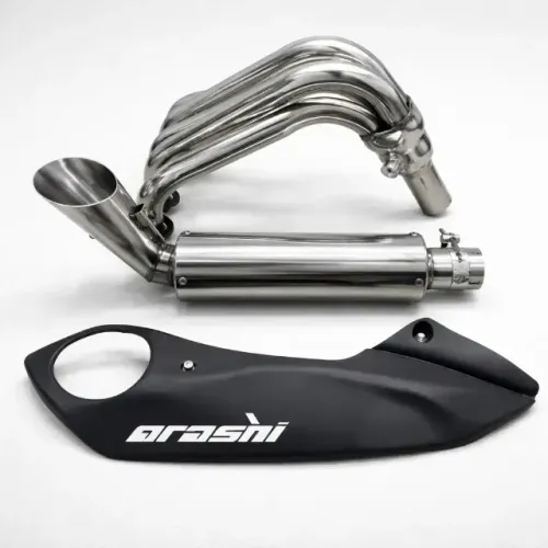Escapamento Esportivo Inox Arashi Kawasaki Z1000 2011 a 2025