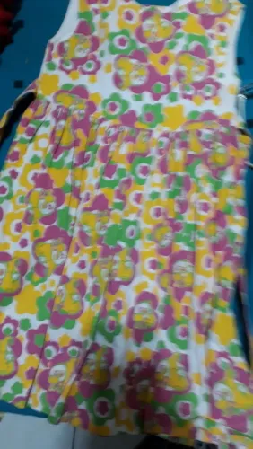 Vestido infantil estampado