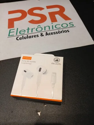 Fone de ouvido com fio para iPhone e iPad