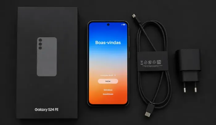 S24 FE 128gb Na Garantia 