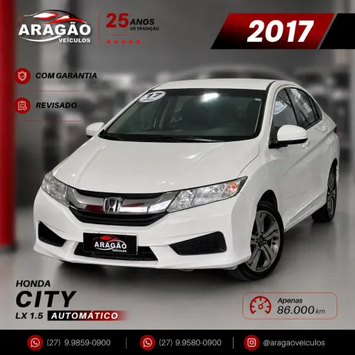 Honda City Sedan LX 1.5 Flex 16V 4P Aut. 2017