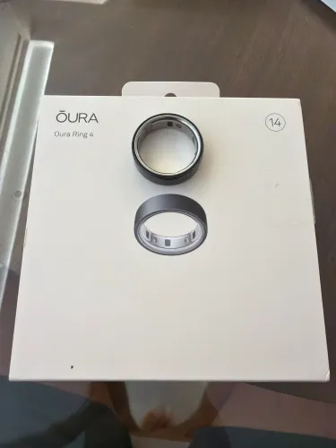Oura ring 4 tamanho 14 black