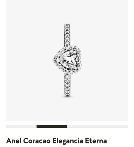 Anel Pandora elegância eterna