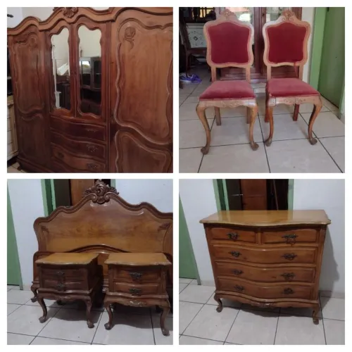 Jogo de quarto antigo
