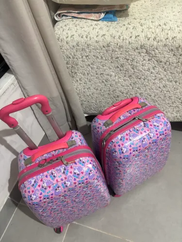 2 malas/mochilas com rodinhas sestini