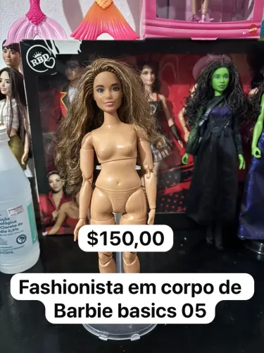 Barbie made to move curvy