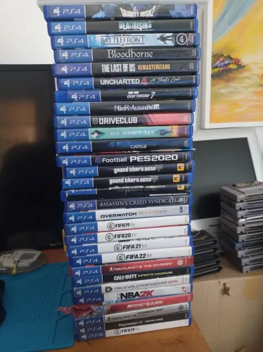 Lote 30 Jogos PS4! Aceitamos OLX PAY 