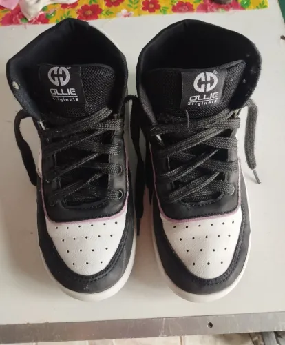 TÊNIS FEMININO ROSA COM BRANCO