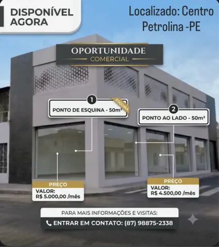 Ponto comercial disponíveis