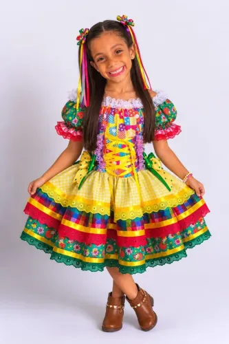 VESTIDOS JUNINOS/QUADRILHA INFANTIL