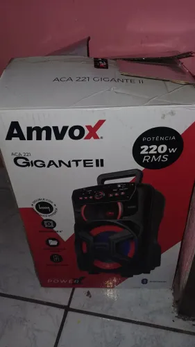 Caixa de som Bluetooth ambos aca221 gigante 2 220w