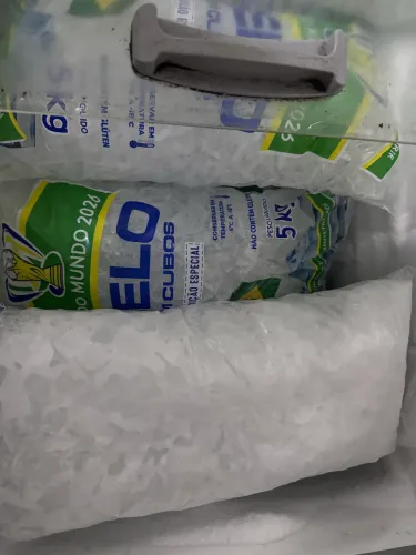 Máquina de fazer gelo , 60kg/ dia