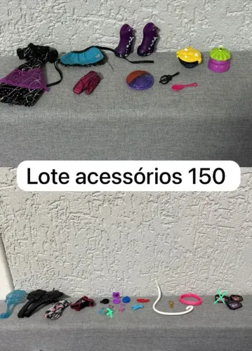 Lote Acessórios Monster High