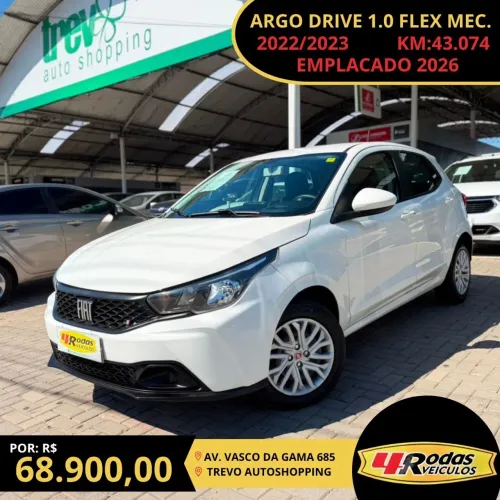 Fiat Argo Drive 1.0 6V Flex 2023