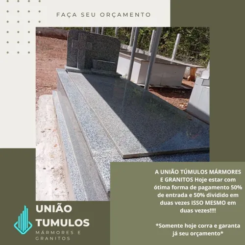 Túmulos em mármores e granitos