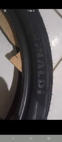 Pneu Rinaldi sem câmera traseiro 90/90/18