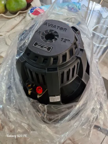 Subwoofer bravox uxp aviator 12 polegadas 