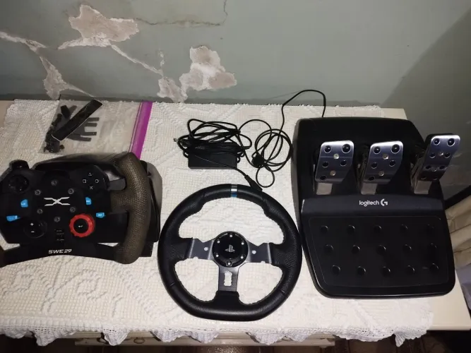 G29 + aro adicional + paddle shift