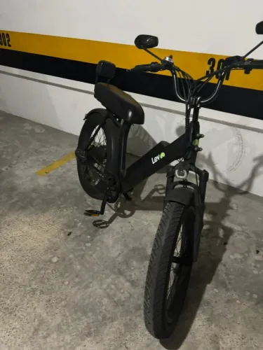Bicicleta Elétrica Lev Cruiser+ Preta - Perfeito Estado (Com Nota Fiscal)