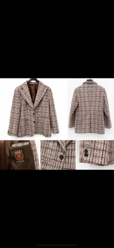 blazer regencia de tweed